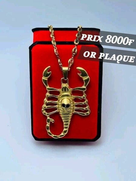 Collier Or plaqué