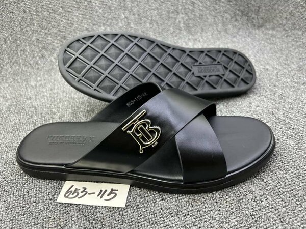 Leather slippers available