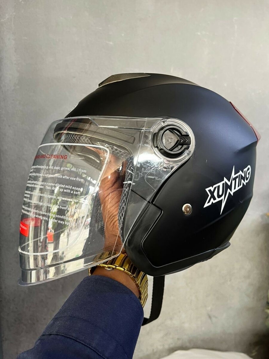 Casque Xunting Moto Noir
