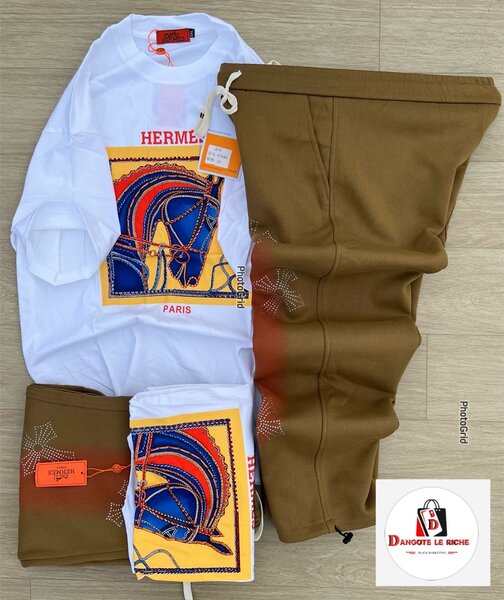 T-shirt et Pantalon Hermès