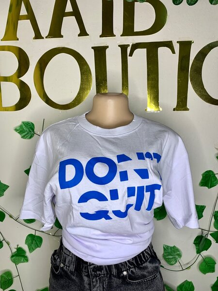 Round Neck White T-Shirt