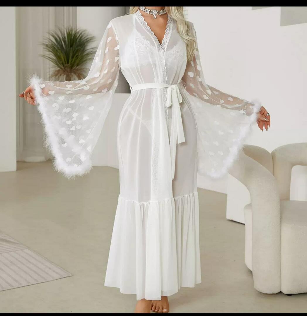Peignoir long