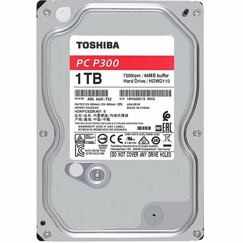 1TB Desktop Hard Drive