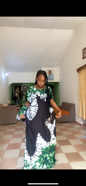 Robe maxi ethnique élégante