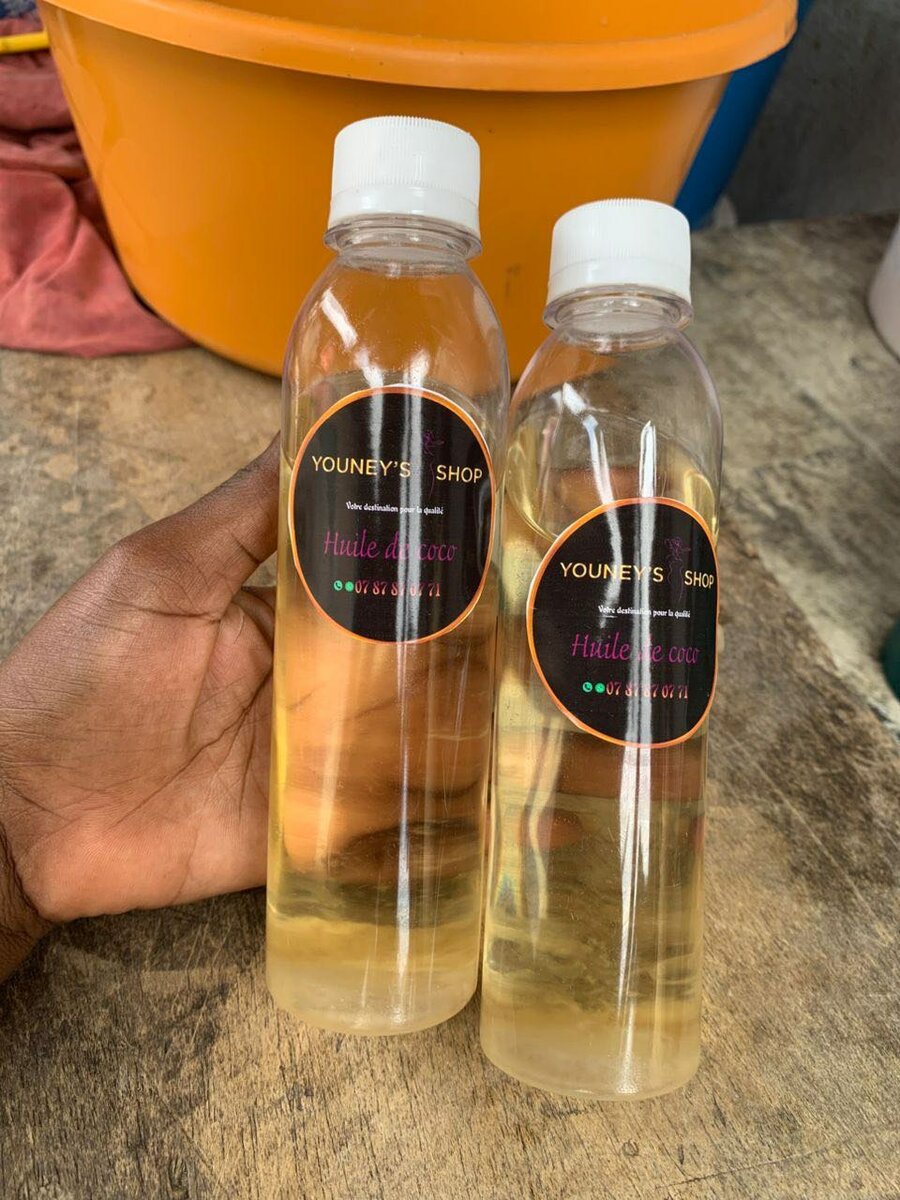 Huile de coco bio pure