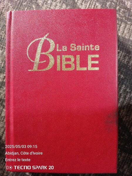 La sainte bible