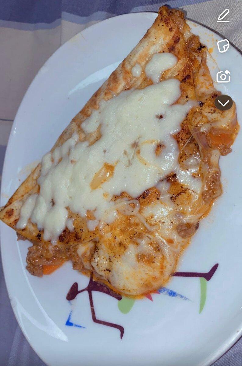 Quesadilla croustillante au fromage