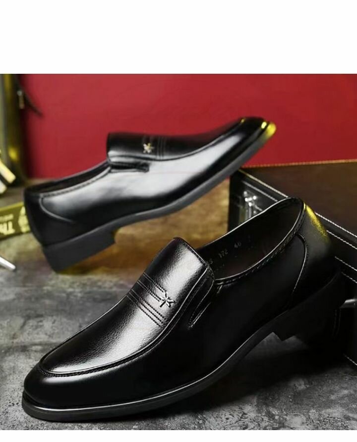 men Glossy Tassel Brogue shoe