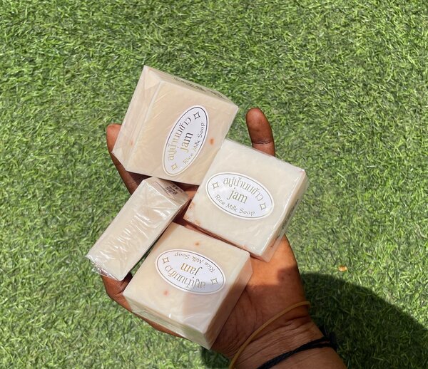 Rice soap