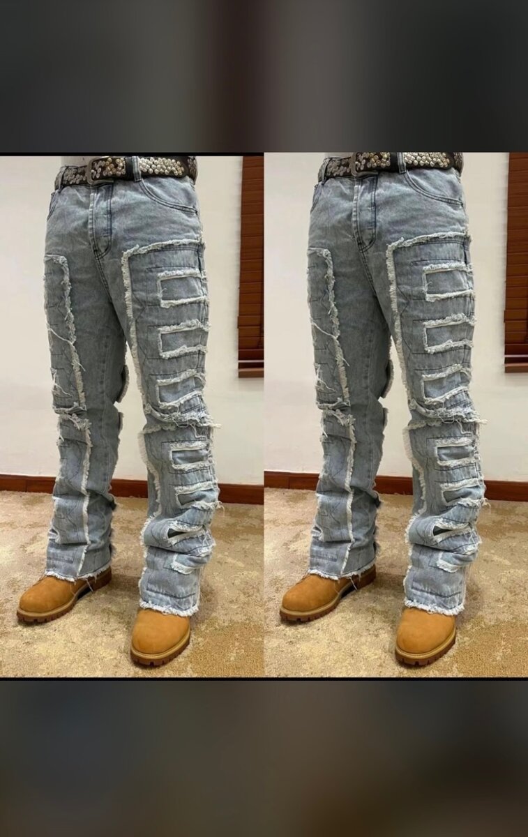 Jeans créatifs pour homme