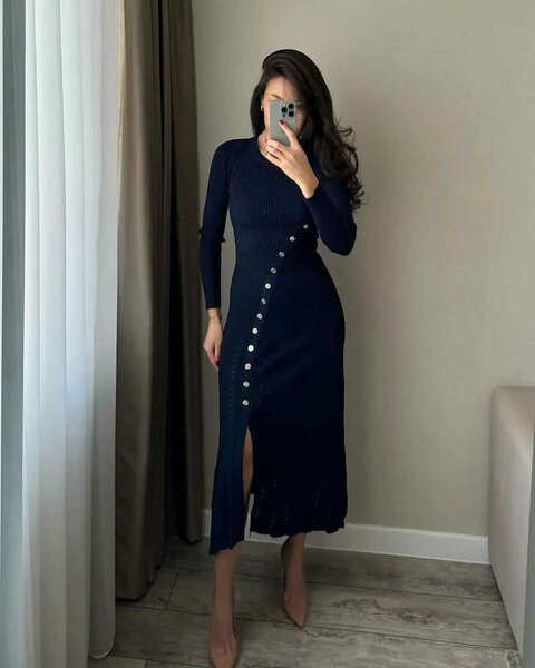 Платья тонкий трикотаж