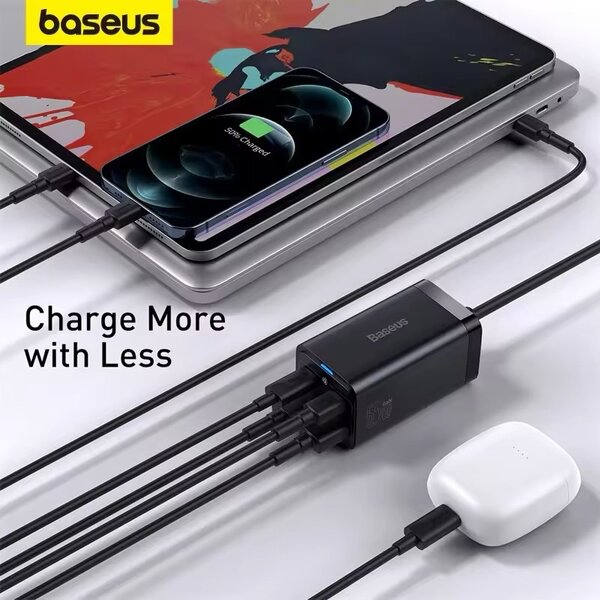 Baseus 65W Fast Charger Adapter 4 in 1
