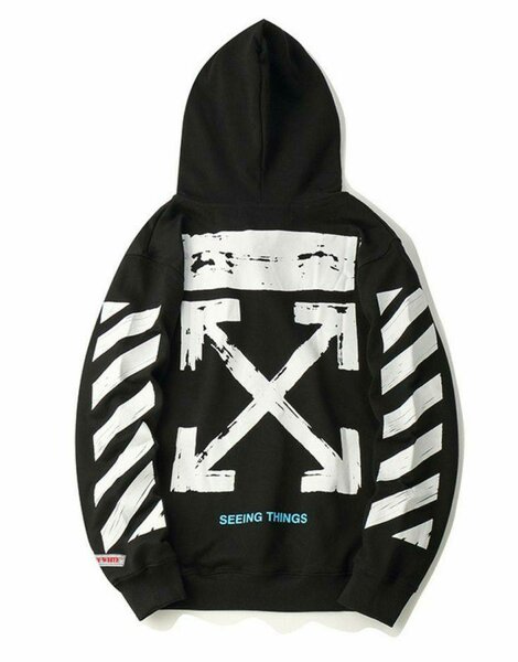 Sweat à capuche graphique moderne