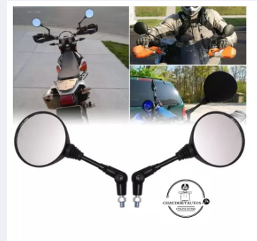 Motorcycle Round Mirror