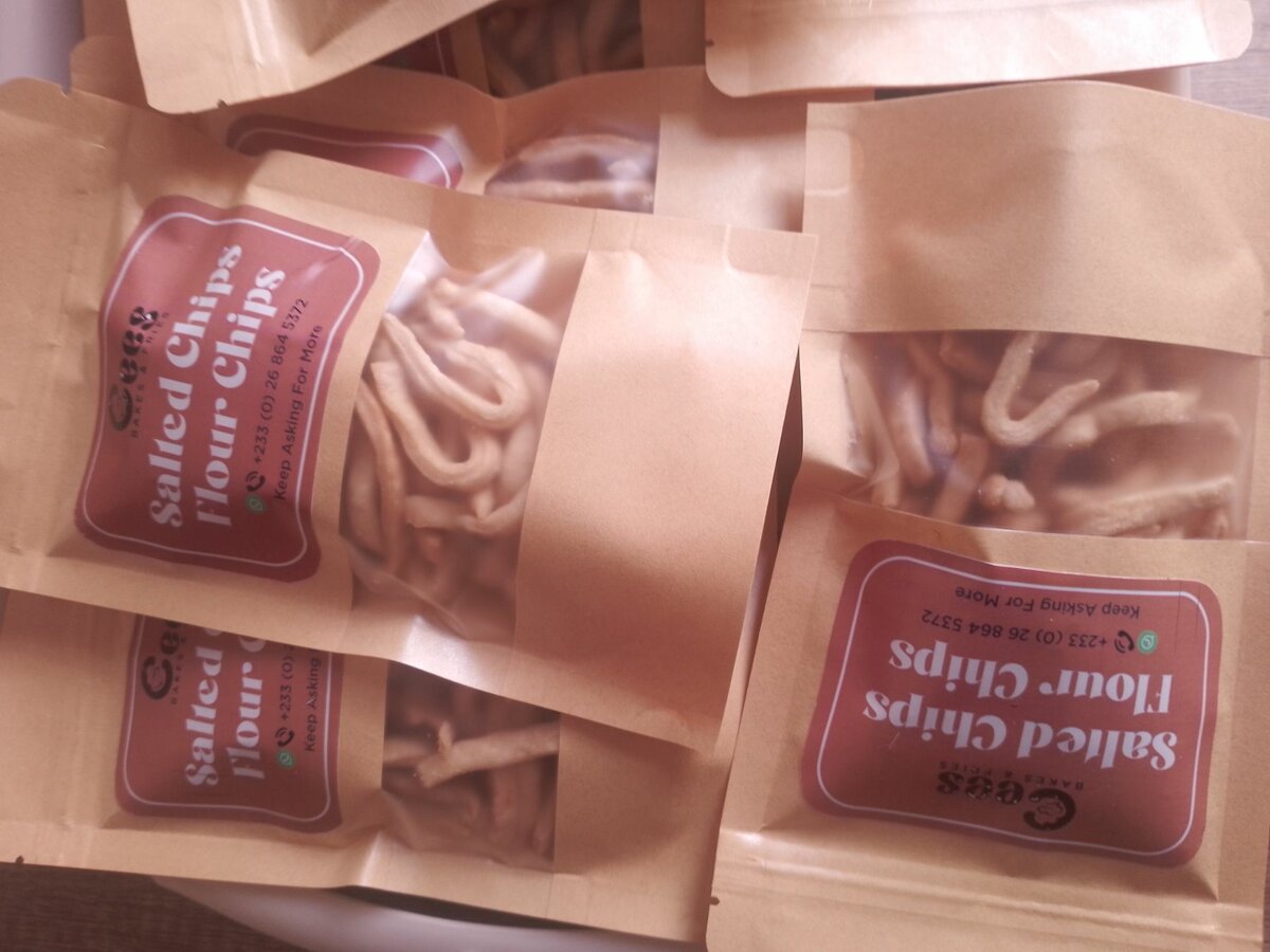 Salted Chips/ Flour chips / Ghana chips