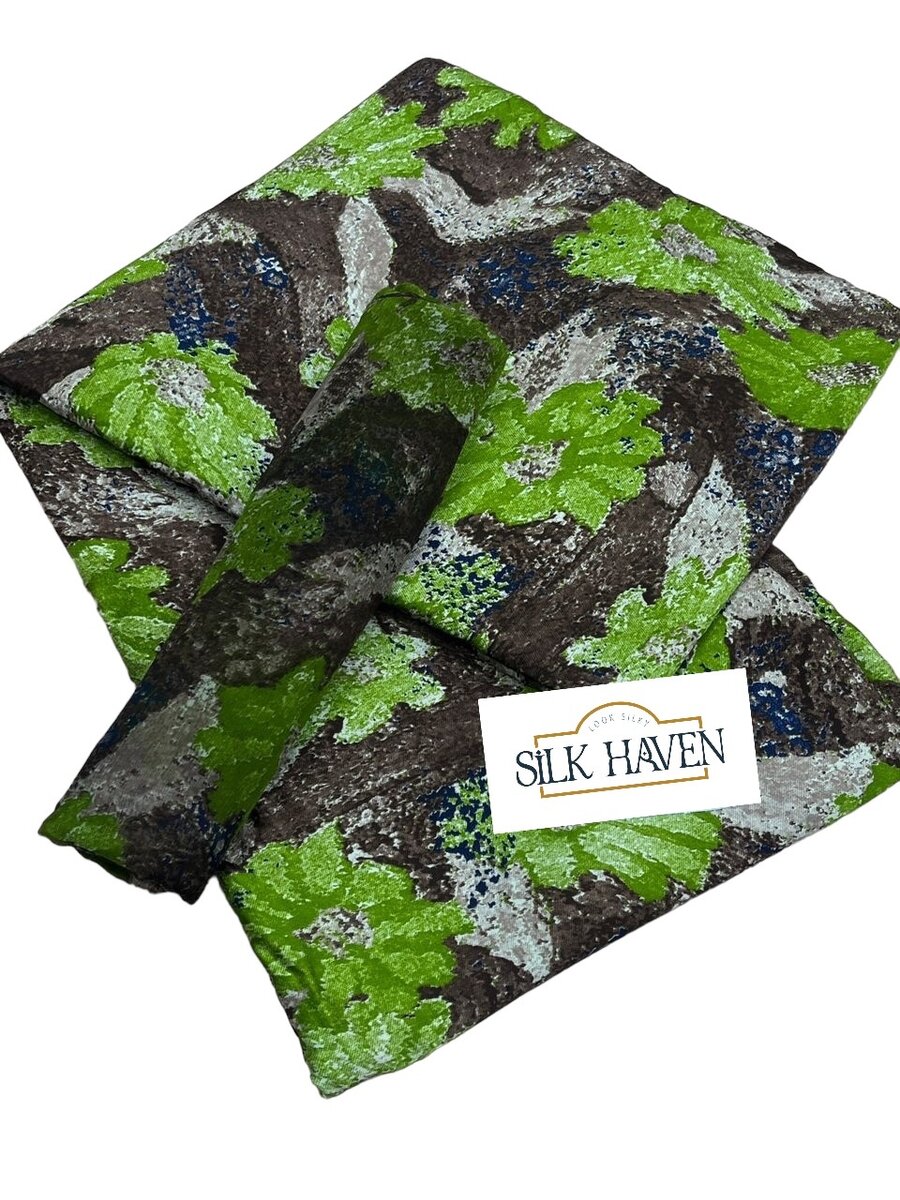 Smooth Silk Satin and Chiffon Fabric