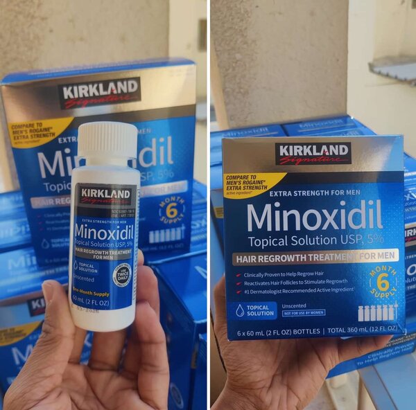 Box of Kirkland Minox for HAIR