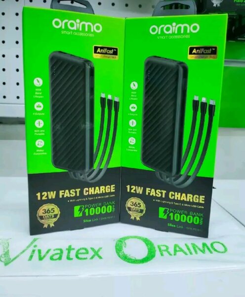Oraimo Power Bank 10,000mAh