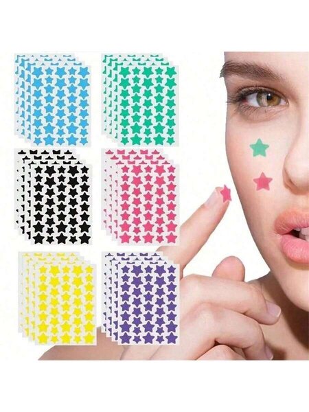 Stickers étoiles colorées