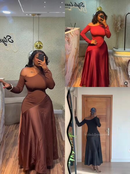 Robe Maxi Évasée Élégante