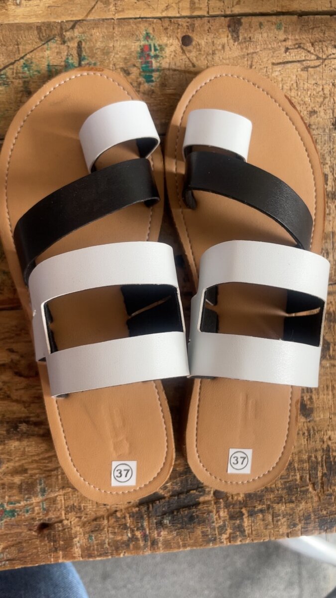 Sandales en cuir élégantes