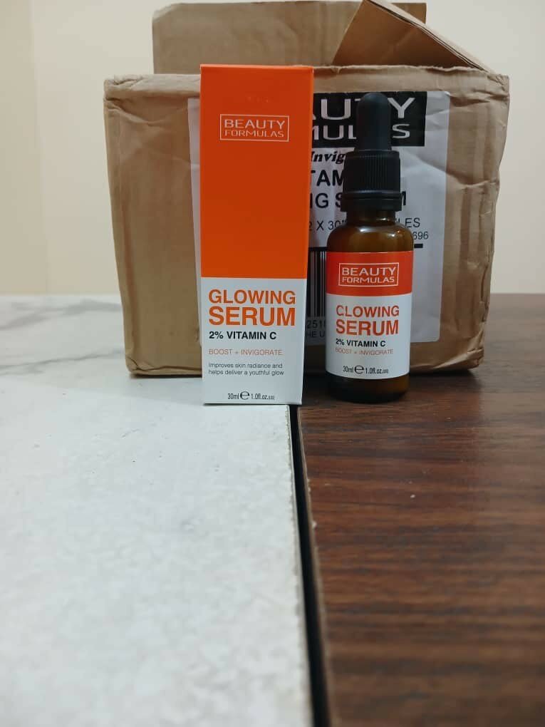 Beauty formula glowing face serum