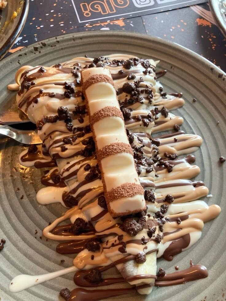 Crêpes gourmandes au chocolat