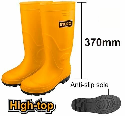 Bottes Pvc jaune