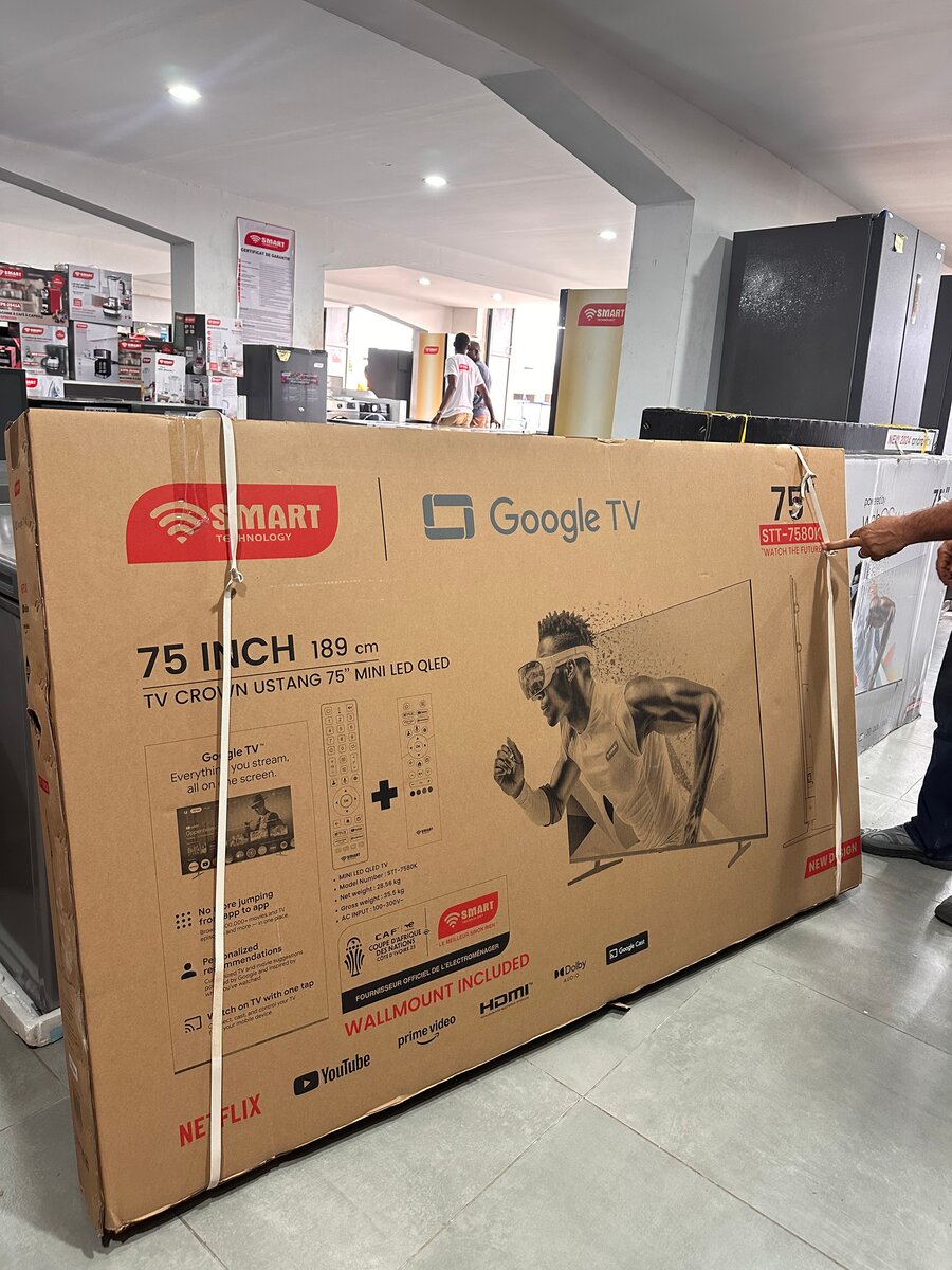 Smart TV 75 pouces Google