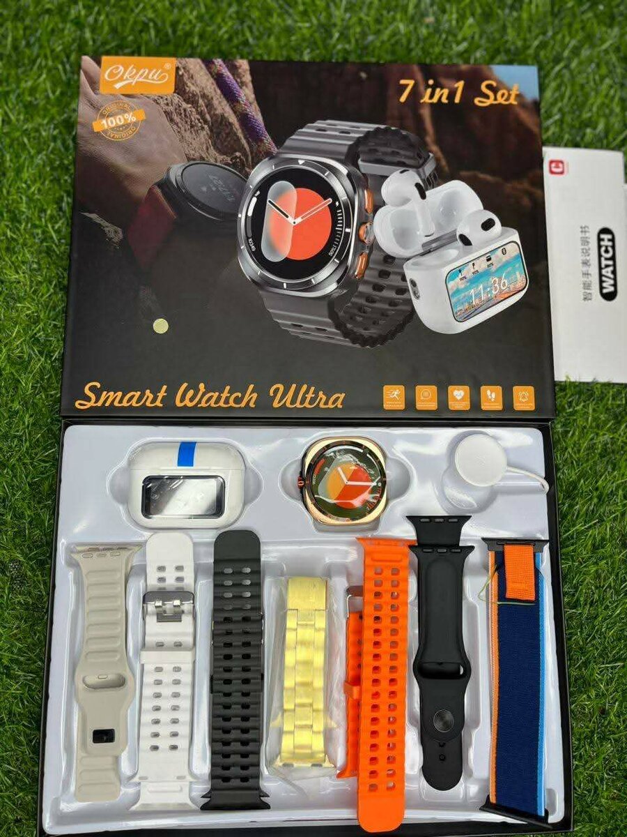 Montre Connectée 7-en-1 Premium