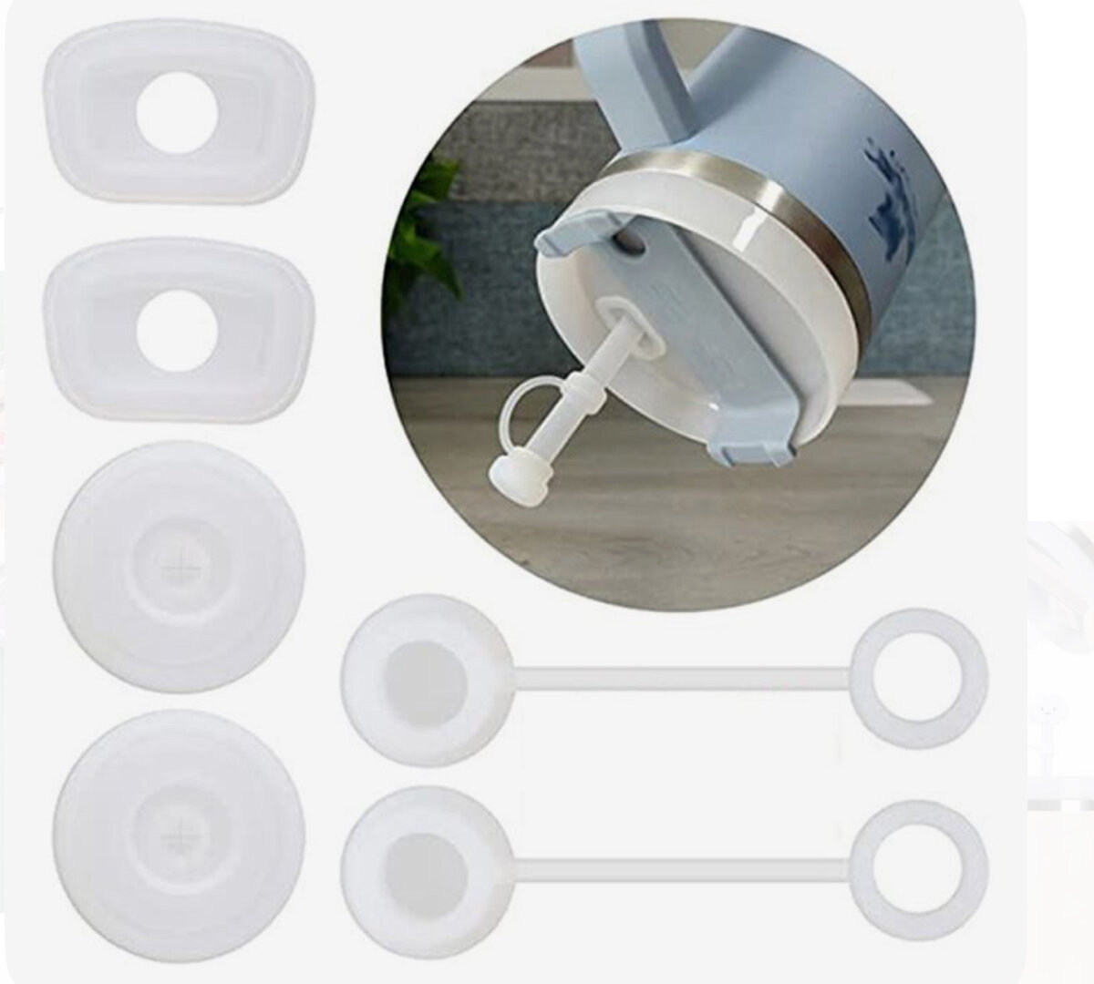 Bouchon anti-fuite stanley cup