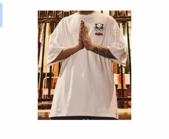 T-shirt oversize panda streetwear