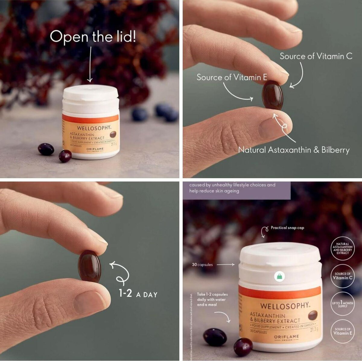 Astaxanthin & Bilberry Extract