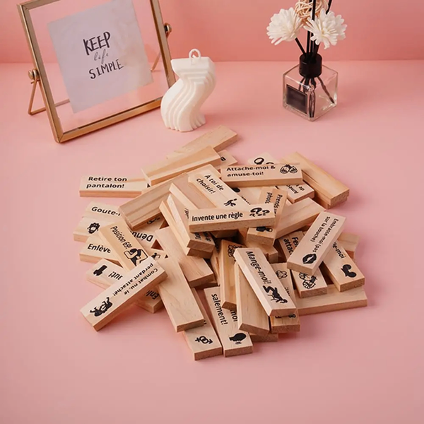 Jeu de blocs pour couples