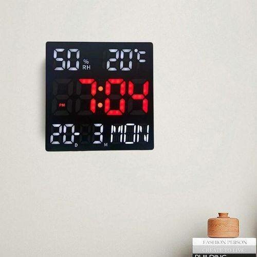 Horloge murale digitale LED