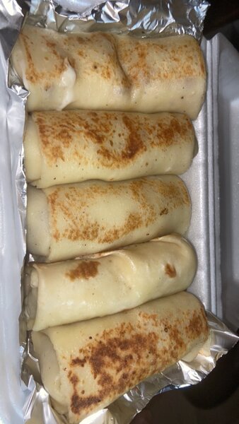 Crêpes jambon sauce béchamel