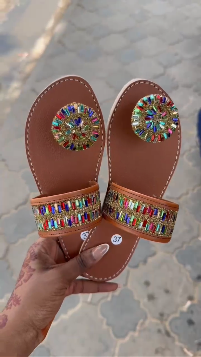 Sandales Plates Femme Bohème