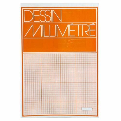 Cahier dessin millimétré A4