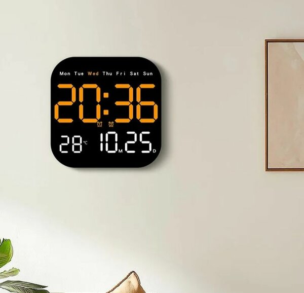 Horloge Murale LED Multifonction