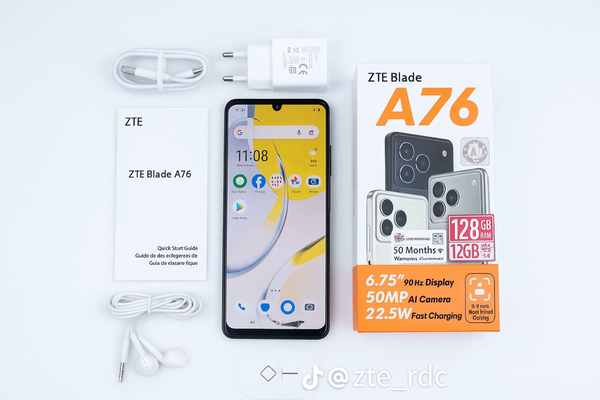 ZTE Blade A76 Smartphone 128GB
