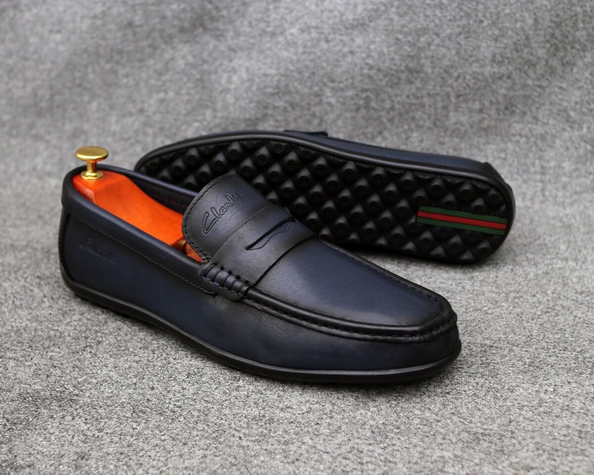 Mocassins en cuir pour hommes