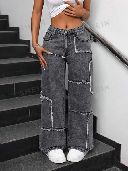 Jeans évasés tendance femme