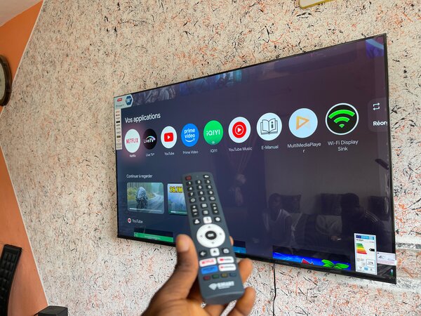 Tv smart 58pouce Google Tv