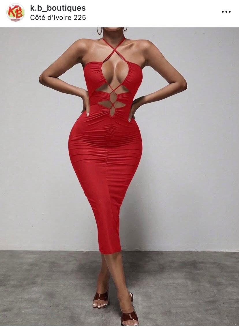 Robe Sexy Femme Élégante