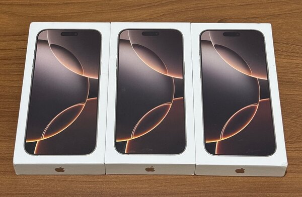 16 Pro Max 256GB Physical SIM Unlocked Desert Titanium