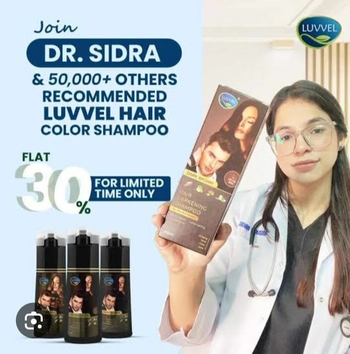 Luvvel Shampoo Hair Color 200ml