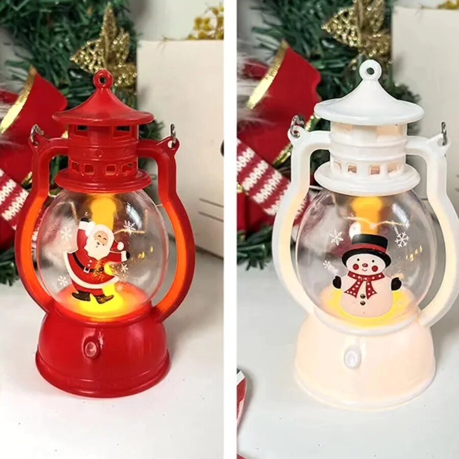 2 Lanternes de Noël LED