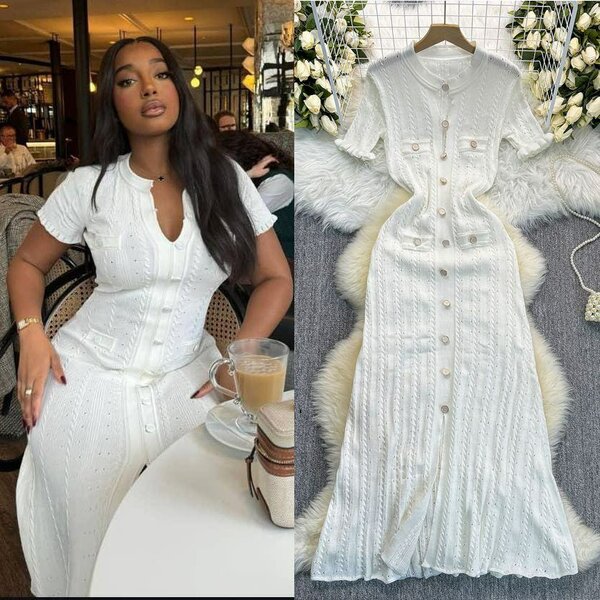 Robe blanche de qualité