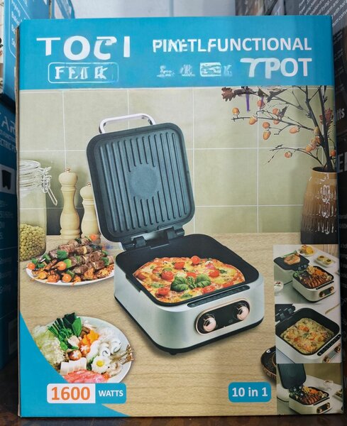 Gril électrique multifonction