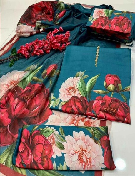 Womens 3pc silk suit
